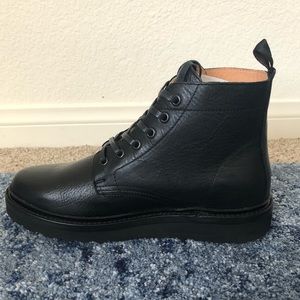 Men’s Black Leather Wilcox Boots